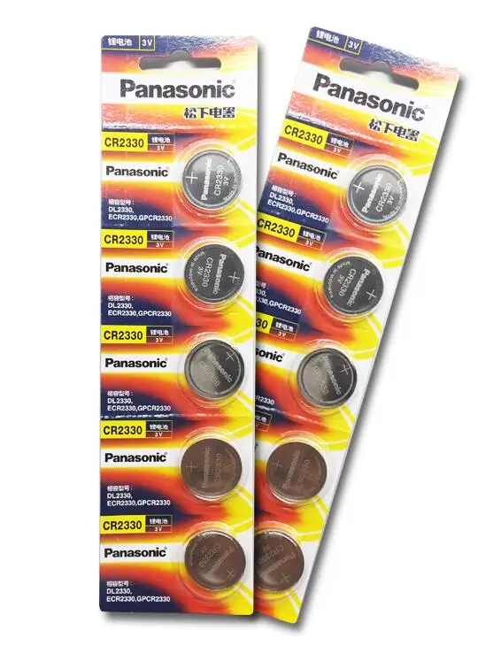30 шт./лот Panasonic CR2330 CR 2330 DL2330 ECR2330 GPCR2330 3V литиевые кнопки батареи для монет