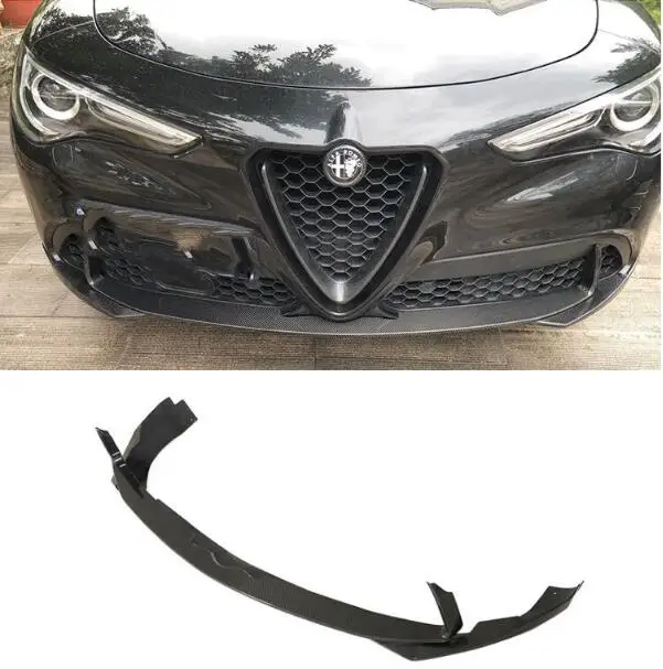 Car Carbon Fiber Front Bumper Lid Splitters Spoiler Lip Cover For Alfa Romeo Stelvio 2016 2017 2018 2019
Car Carbon Fiber Front Bumper Lid Splitters Spoiler Lip Cover For Alfa Romeo Stelvio 2016 2017 2018 2019