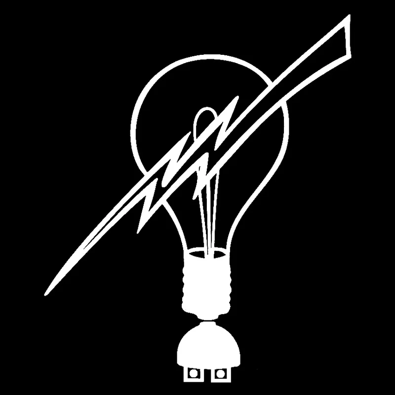 13.9cm*16.6cm Light Bulb Creative Stickers Car Accessories Vinyl Decal Black/Silver S3-5511
13.9cm*16.6cm Light Bulb Creative Stickers Car Accessories Vinyl Decal Black/Silver S3-5511
