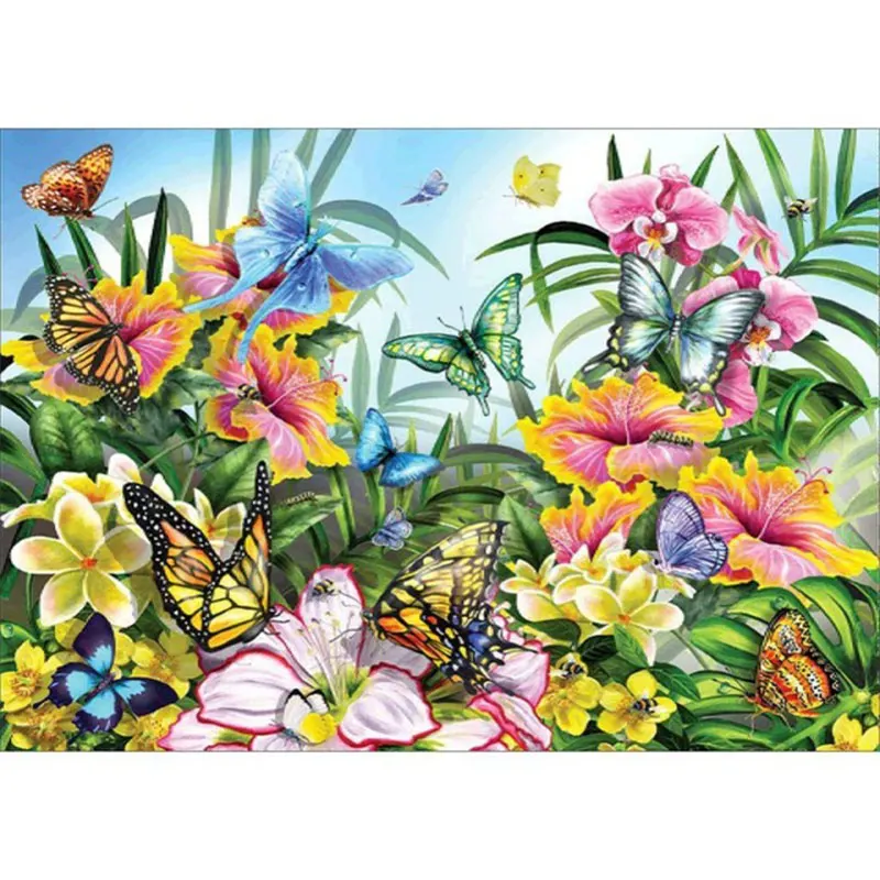 DIY Rhinestone Mosaic Flowers And Butterflies Wall Sticker Diamond Painting Full Square Drill 5D Embroidery Cross Stitch Kit
DIY Rhinestone Mosaic Flowers And Butterflies Wall Sticker Diamond Painting Full Square Drill 5D Embroidery Cross Stitch Kit