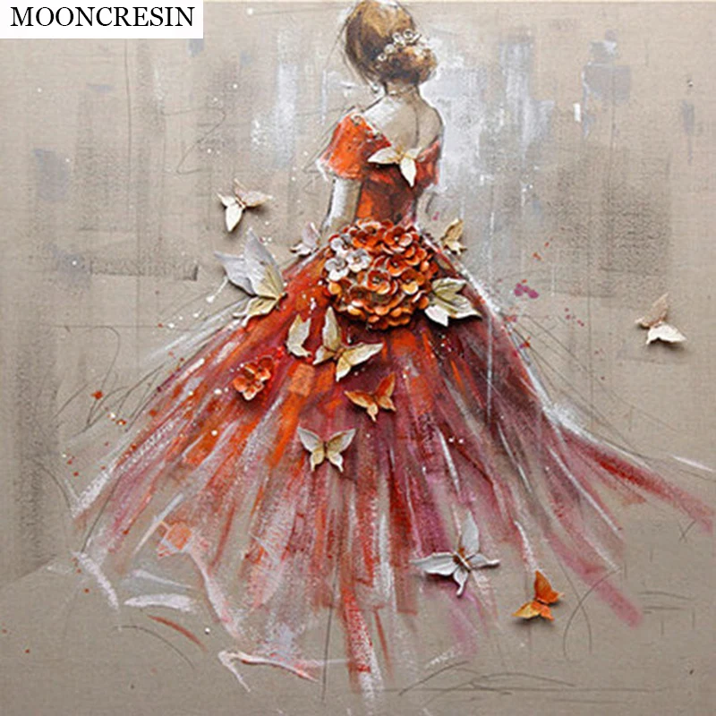 Diy 5D Diamond Painting Cross Stitch Red Clothes Girl Round Crystal Needlework Diamond Embroidery Rhinestone Home Decoration
Diy 5D Diamond Painting Cross Stitch Red Clothes Girl Round Crystal Needlework Diamond Embroidery Rhinestone Home Decoration