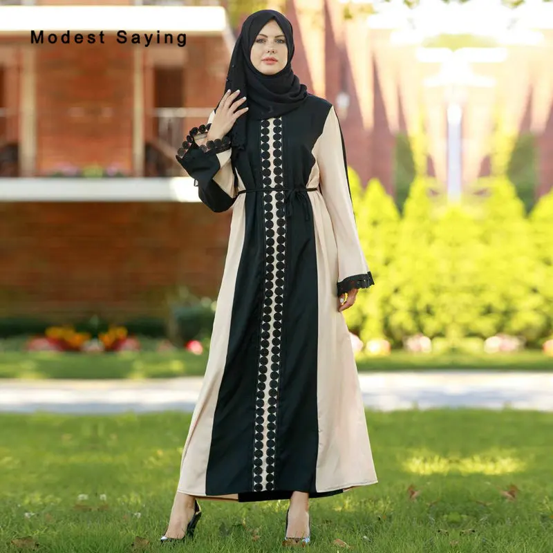 Elegant Black Muslim Lace Evening Dresses 2018 Abaya Long Sleeves Evening Gowns Ankle-Length Party Prom Gowns vestidos de festa
Elegant Black Muslim Lace Evening Dresses 2018 Abaya Long Sleeves Evening Gowns Ankle-Length Party Prom Gowns vestidos de festa