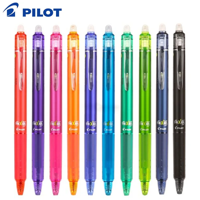 6 Pcs/Lot PILOT LFBK-23EF 0.5mm RETRACTABLE FRITION ERASABLE Frixion Ball Knock Clicker 3 colors Office& School Supplie
6 Pcs/Lot PILOT LFBK-23EF 0.5mm RETRACTABLE FRITION ERASABLE Frixion Ball Knock Clicker 3 colors Office& School Supplie