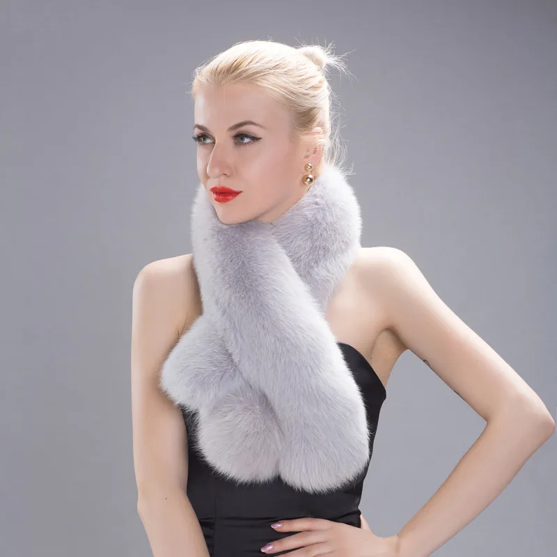 New Women's Fox Fur Scarf Winter Long Section Natural Scarf Fox Fur Ball New Fashion Thick Warm Fur Shawl HW-02
New Women's Fox Fur Scarf Winter Long Section Natural Scarf Fox Fur Ball New Fashion Thick Warm Fur Shawl HW-02