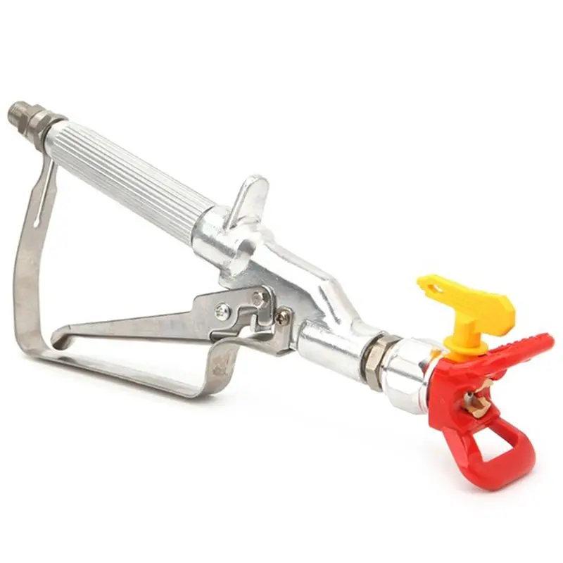 SHGO HOT-3600Psi High Pressure Airless Inline Paint Swivel Spray Tool Tip Guard Sprayer
SHGO HOT-3600Psi High Pressure Airless Inline Paint Swivel Spray Tool Tip Guard Sprayer