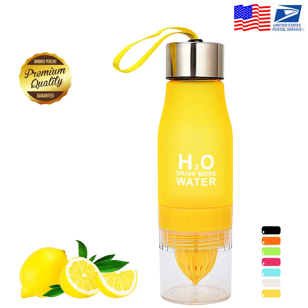 Dropshipping 650ML Lemon Water Bottle Outdoor Sport Travel Infuser Juice Fruit Pulp Water Bottles for Healthy Drinking
Dropshipping 650ML Lemon Water Bottle Outdoor Sport Travel Infuser Juice Fruit Pulp Water Bottles for Healthy Drinking