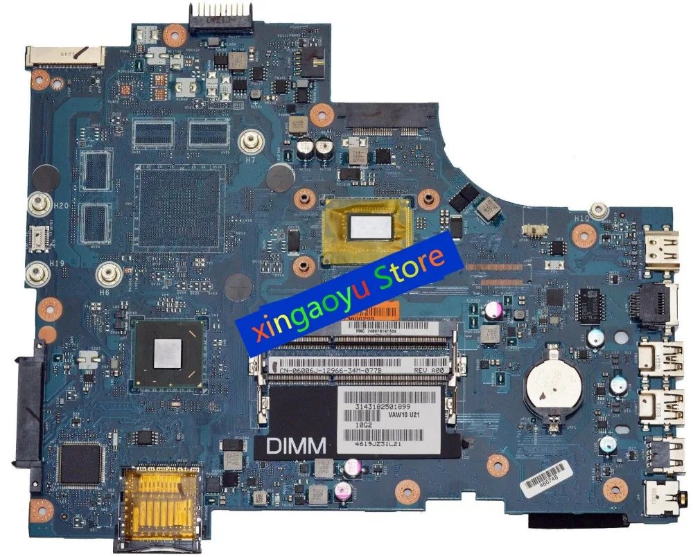 FOR Dell For Inspiron 17R 5721 5721 laptop motherboard LA-9102P 6006J 06006J CN-06006J VAW11 DDR3 w/ I3-3227U CPU 100% test
FOR Dell For Inspiron 17R 5721 5721 laptop motherboard LA-9102P 6006J 06006J CN-06006J VAW11 DDR3 w/ I3-3227U CPU 100% test