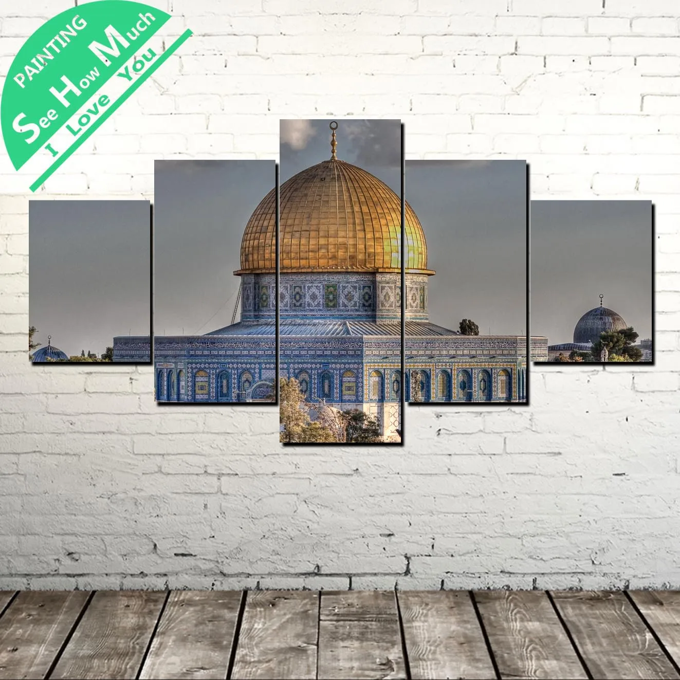5 Piece the dome of mosque Wall Art Canvas Poster and Print Canvas Painting Decorative Picture for Living Room Canvas Painting
5 Piece the dome of mosque Wall Art Canvas Poster and Print Canvas Painting Decorative Picture for Living Room Canvas Painting