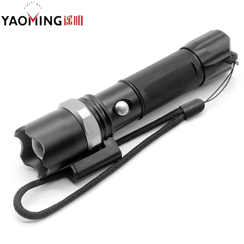 Мощный красный лазерный указатель Cree Q5 2000LM зум светодиодный фонарик полиции