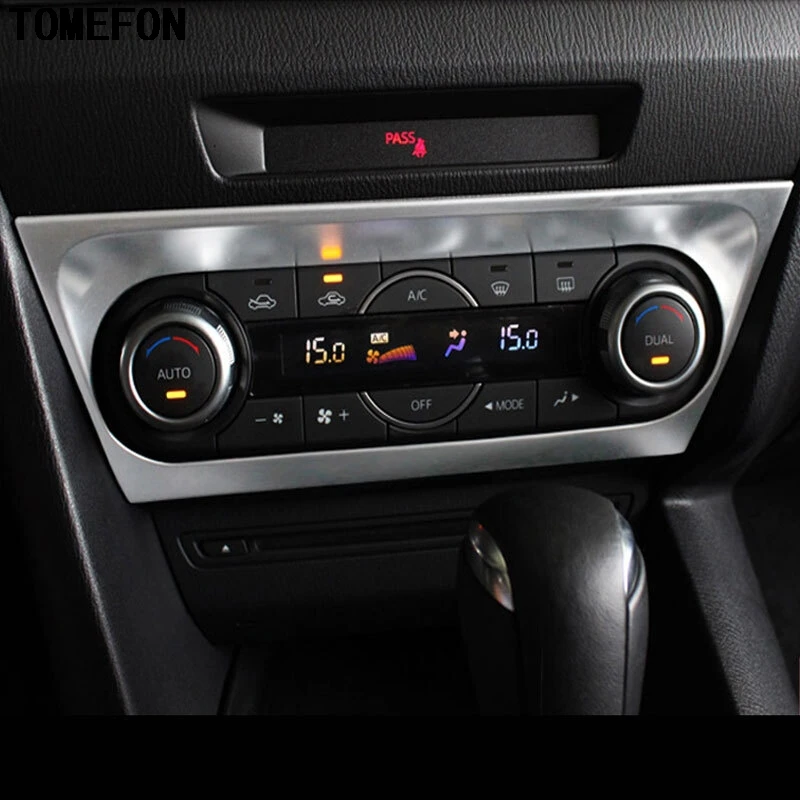 TOMEFON 1piece For Mazda 3 M3 Axela 2017 2018 ABS Matte Auto Interior Center Air Conditioning AC Swith Cover Trim Panel
TOMEFON 1piece For Mazda 3 M3 Axela 2017 2018 ABS Matte Auto Interior Center Air Conditioning AC Swith Cover Trim Panel