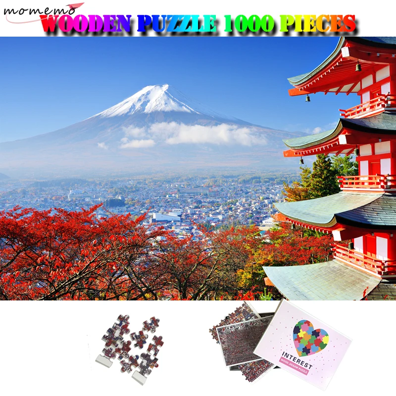Красивый пазл MOMEMO Fujiyama Jiagsaw, 1000 шт., японский пейзаж, пазл для взрослых, индивидуальный интересный пазл, игрушки, домашний декор
Красивый пазл MOMEMO Fujiyama Jiagsaw, 1000 шт., японский пейзаж, пазл для взрослых, индивидуальный интересный пазл, игрушки, домашний декор