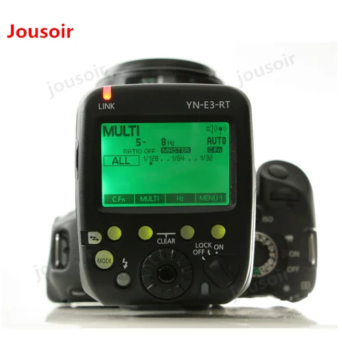 YONGNUO YN-E3-RT TTL радио триггер Speedlite передатчик как ST-E3-RT для 600EX-RT, YONGNUO YN600EX-RT CD5
YONGNUO YN-E3-RT TTL радио триггер Speedlite передатчик как ST-E3-RT для 600EX-RT, YONGNUO YN600EX-RT CD5
