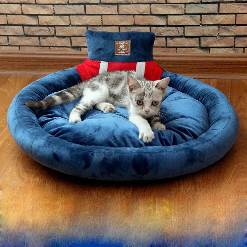 Фото Питомник для домашних собак мягкая кровать Капитан Америка - купить