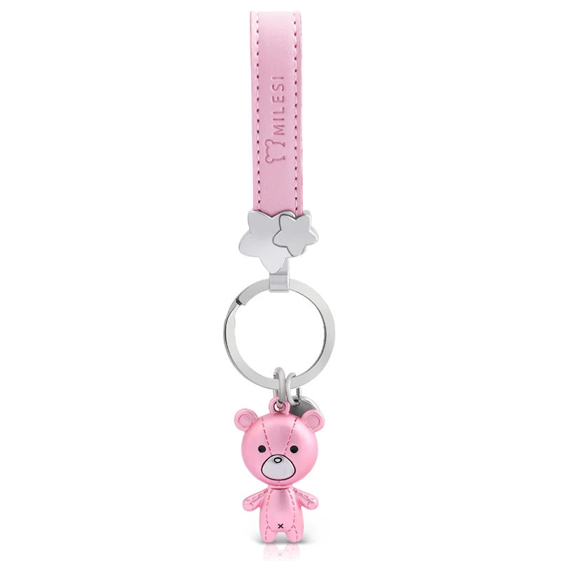 Milesi Car Keychain Charms Pendant For Car Key Bear Shape Lovers Decorative Keyring Creative Gift For Couple k0208
Milesi Car Keychain Charms Pendant For Car Key Bear Shape Lovers Decorative Keyring Creative Gift For Couple k0208