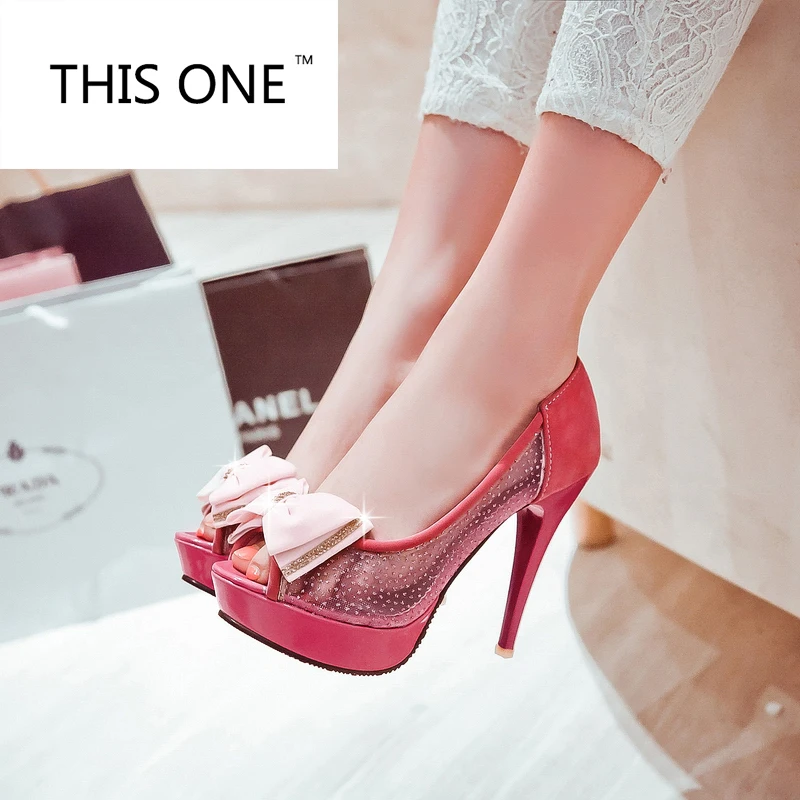 New Fashion Women High Heels Sandals Butterfly-knot Sweet Party Shoes Platform Thin Heels Peep Toe Sandals Big Size 35-43
New Fashion Women High Heels Sandals Butterfly-knot Sweet Party Shoes Platform Thin Heels Peep Toe Sandals Big Size 35-43
