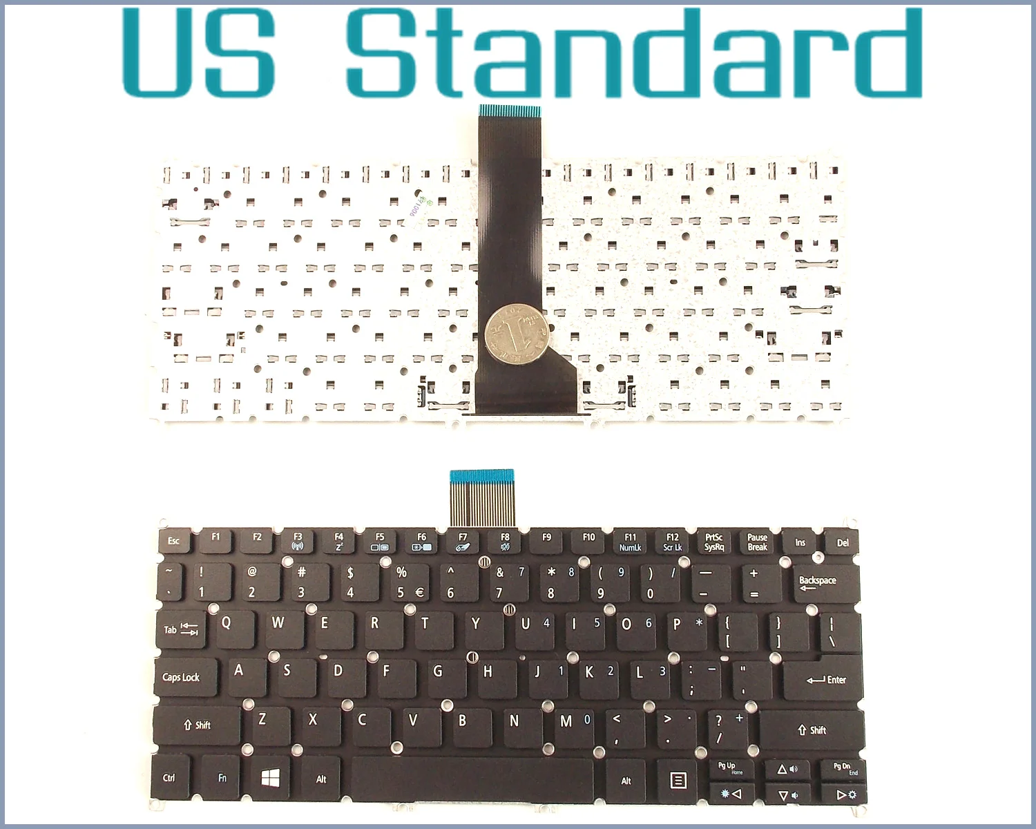 Laptop US Layout Keyboard for Acer Aspire V5-122 V5-122P V5-132 V5-132P V13 V3-331 V3-371 V3-372 V3-372T
Laptop US Layout Keyboard for Acer Aspire V5-122 V5-122P V5-132 V5-132P V13 V3-331 V3-371 V3-372 V3-372T