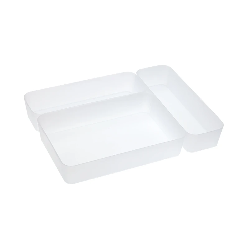Matte Transparent Plastic Sundries Drawer Storage Box Container Dividing Space Free Combination Transparent Organizer Container
Matte Transparent Plastic Sundries Drawer Storage Box Container Dividing Space Free Combination Transparent Organizer Container