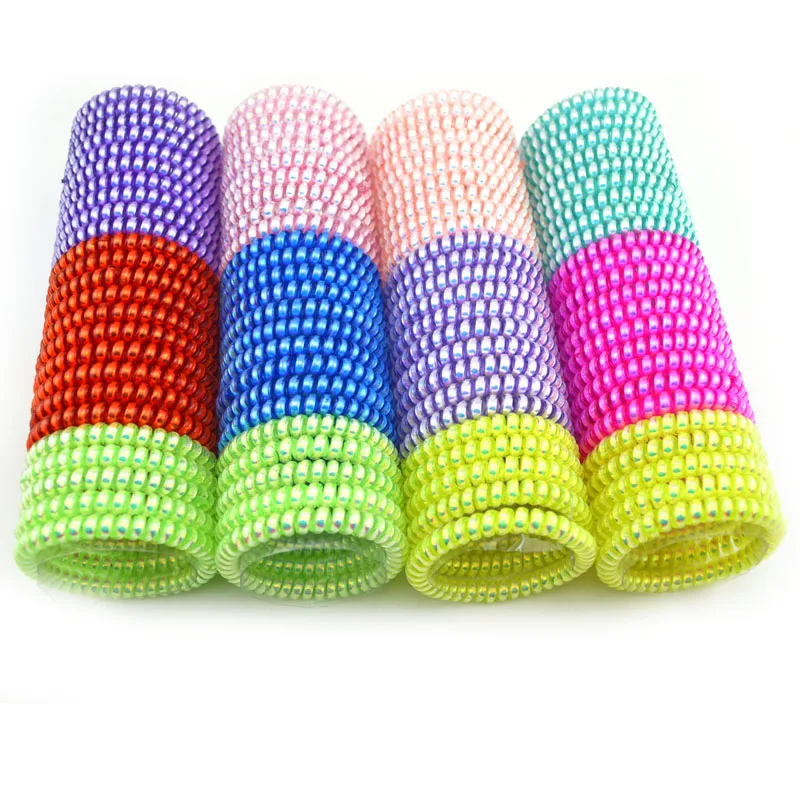 10Pcs 10 Colors Hair Accessories Gum Telephone Wire Hairbands Headwear Elastic Hair Bands Hair Ties Rings Ropes Ponytail Holder
10Pcs 10 Colors Hair Accessories Gum Telephone Wire Hairbands Headwear Elastic Hair Bands Hair Ties Rings Ropes Ponytail Holder