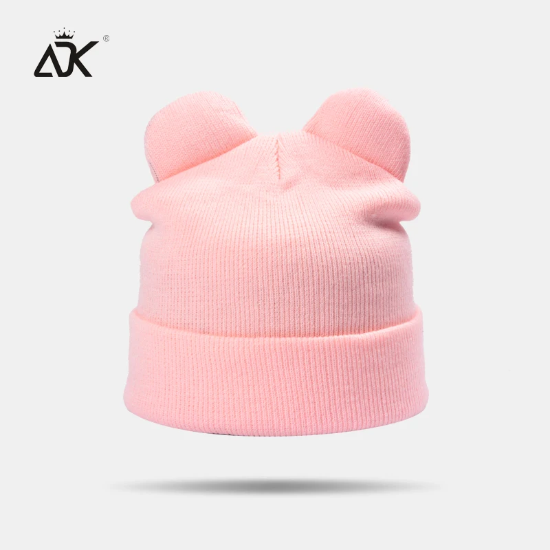 Женские шапки ярких цветов женские высокого качества Skullies Beanies 2018 Новая