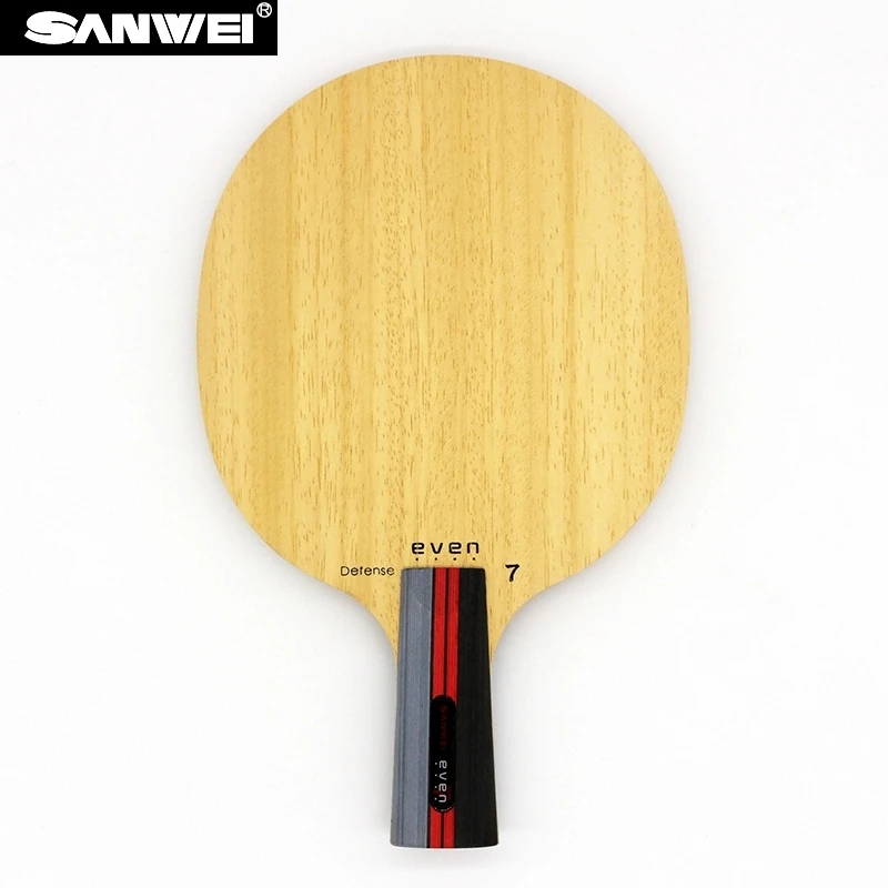 Table Tennis Blade SANWEI EVEN 7 DEFENSE plywood for defensive pips-long/ pips-out ping pong racket bat paddle | Спорт и развлечения