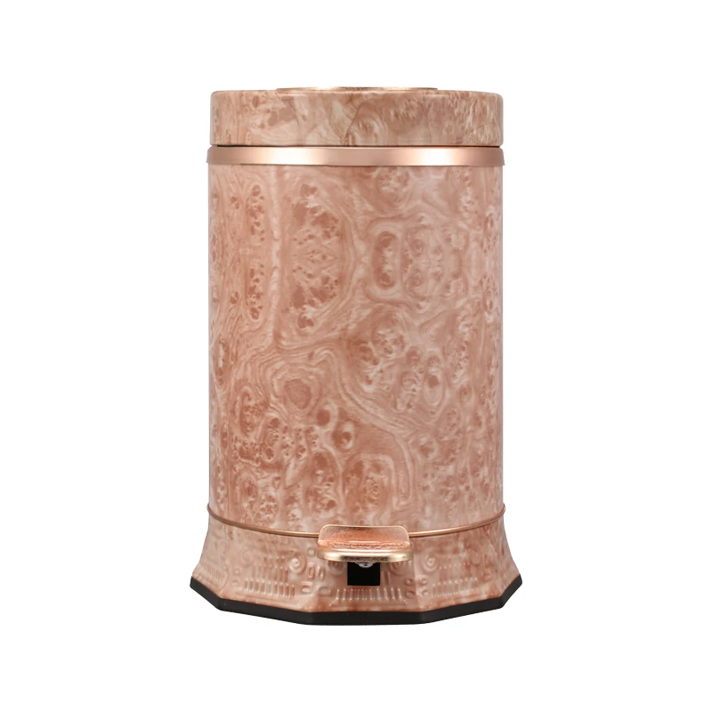 European 10/6L tainless steel metal trash bins Large stainless steel pedal trash bag storage trash cans bin trash LJT013
European 10/6L tainless steel metal trash bins Large stainless steel pedal trash bag storage trash cans bin trash LJT013