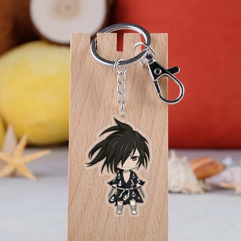 Брелок в стиле аниме Dororo Модная японская мультяшная фигурка Hyakkimaru брелок для