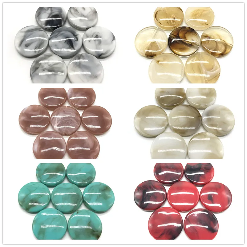 10pcs 20mm imitation natural stone round resin loose beads DIY production bracelet necklace accessories (hole size 1.5mm)
10pcs 20mm imitation natural stone round resin loose beads DIY production bracelet necklace accessories (hole size 1.5mm)