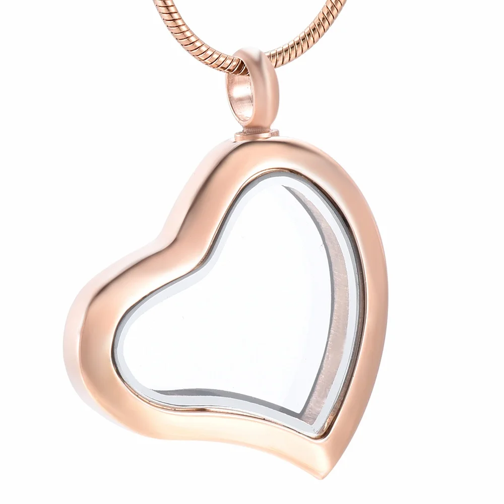 IJD9966 Glass Living Memory Locket Heart Shaped Crystal Pendant Pet Memorial Ashes Necklace for Women
IJD9966 Glass Living Memory Locket Heart Shaped Crystal Pendant Pet Memorial Ashes Necklace for Women
