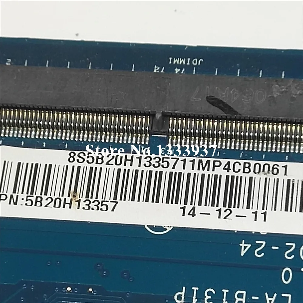 5B20H13357 For Lenovo Y40-80 mainboard ZIVY1 LA-B131P Laptop Motherboad With SR23W i7-5500U CPU
5B20H13357 For Lenovo Y40-80 mainboard ZIVY1 LA-B131P Laptop Motherboad With SR23W i7-5500U CPU