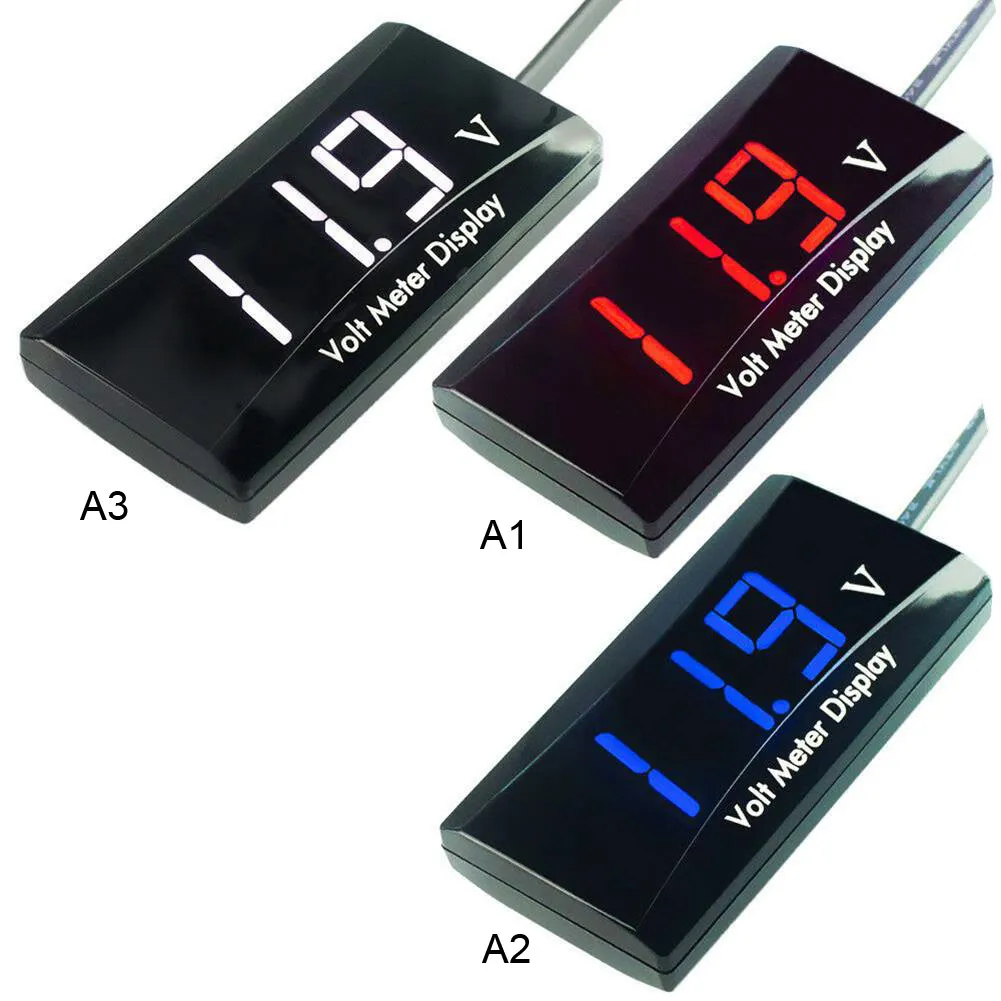 12V Digital LED Display Mini size Car Motorcycle Voltmeter Voltage Gauge Detector Meter Hot Sale Voltmeter
12V Digital LED Display Mini size Car Motorcycle Voltmeter Voltage Gauge Detector Meter Hot Sale Voltmeter