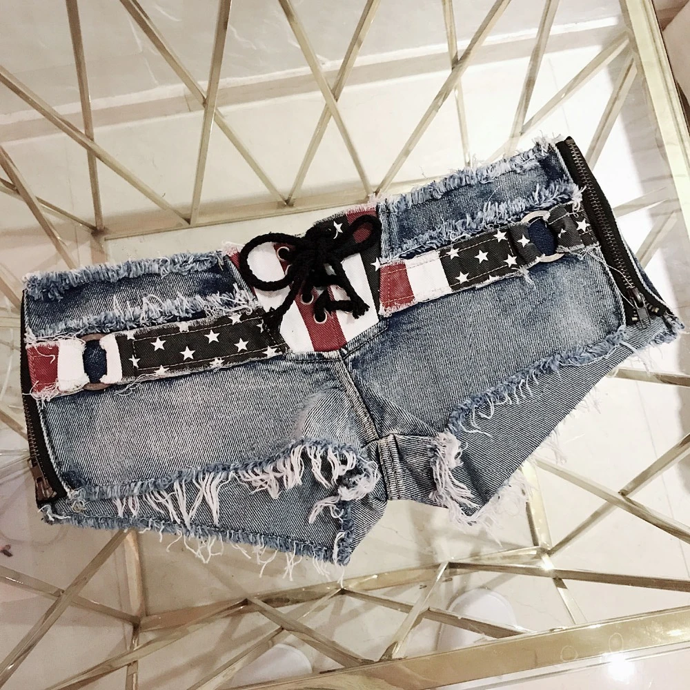 New Women Sexy Denim Hot Shorts Mini Micro Denim Jeans Twerk Shorts Ultra Flag Party Show Summer Booty Womens Shorts Clubwears
New Women Sexy Denim Hot Shorts Mini Micro Denim Jeans Twerk Shorts Ultra Flag Party Show Summer Booty Womens Shorts Clubwears