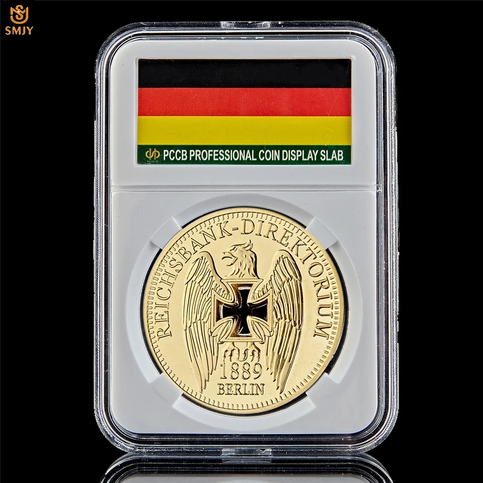 1889 Berlin Reichsbank-Direktorium Deutsche Europe Gold Rare Souvenir Coin Collection W/PCCB Display Box
1889 Berlin Reichsbank-Direktorium Deutsche Europe Gold Rare Souvenir Coin Collection W/PCCB Display Box