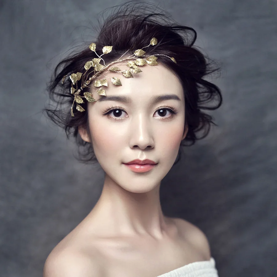 Vintage Bridal Headband Leaves Wedding Tiara Crown Gold Bridal Hair Accessories Jewelry Baroque Gold Hairband Women Tiara A0066
Vintage Bridal Headband Leaves Wedding Tiara Crown Gold Bridal Hair Accessories Jewelry Baroque Gold Hairband Women Tiara A0066