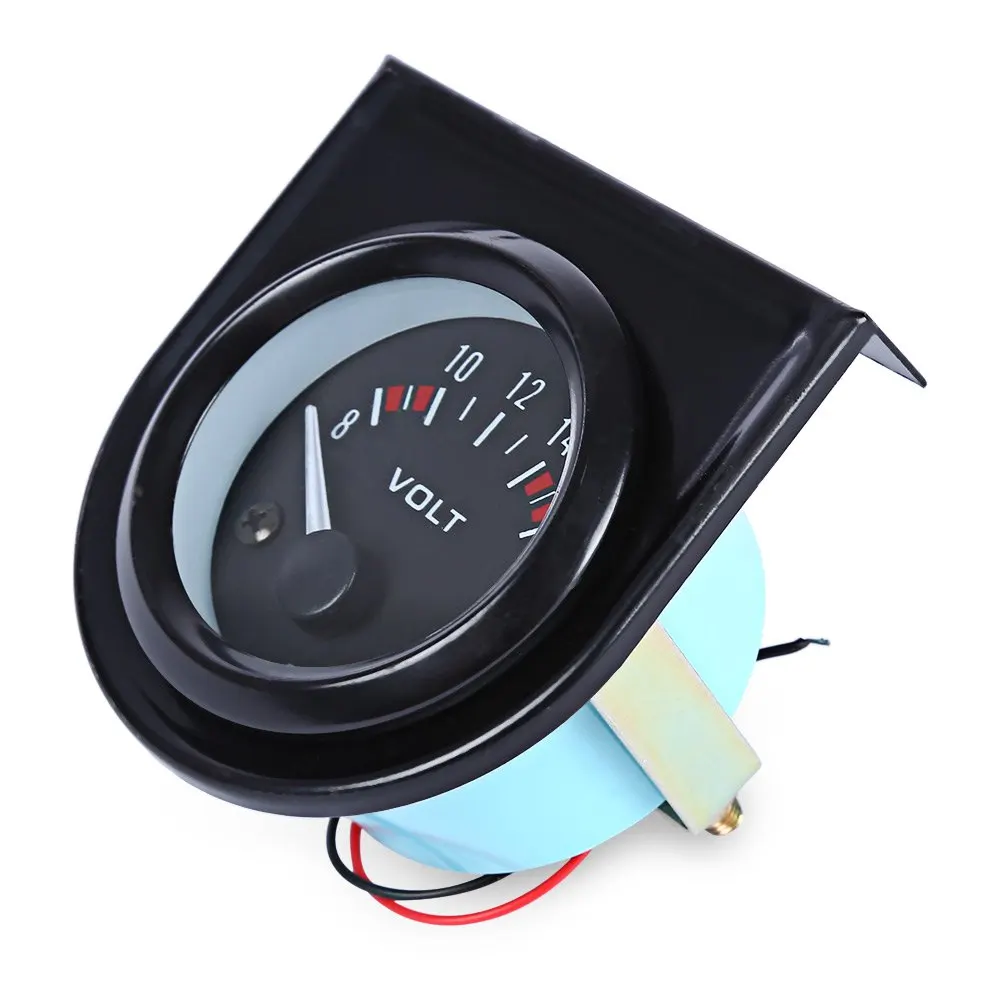 B745 Digital Mechanical Voltage Gauge with Sensor for Car High Sensitivity Easy Operation Numbers Pointer Cearly Show | Автомобили и