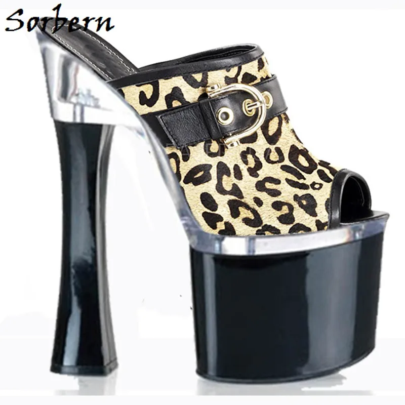 Sorbern Leopard Summer Slippers Platform Clogs For Woman High Heels Designer Brand Custom Made Ladies Slippers Size 10 Fashion
Sorbern Leopard Summer Slippers Platform Clogs For Woman High Heels Designer Brand Custom Made Ladies Slippers Size 10 Fashion