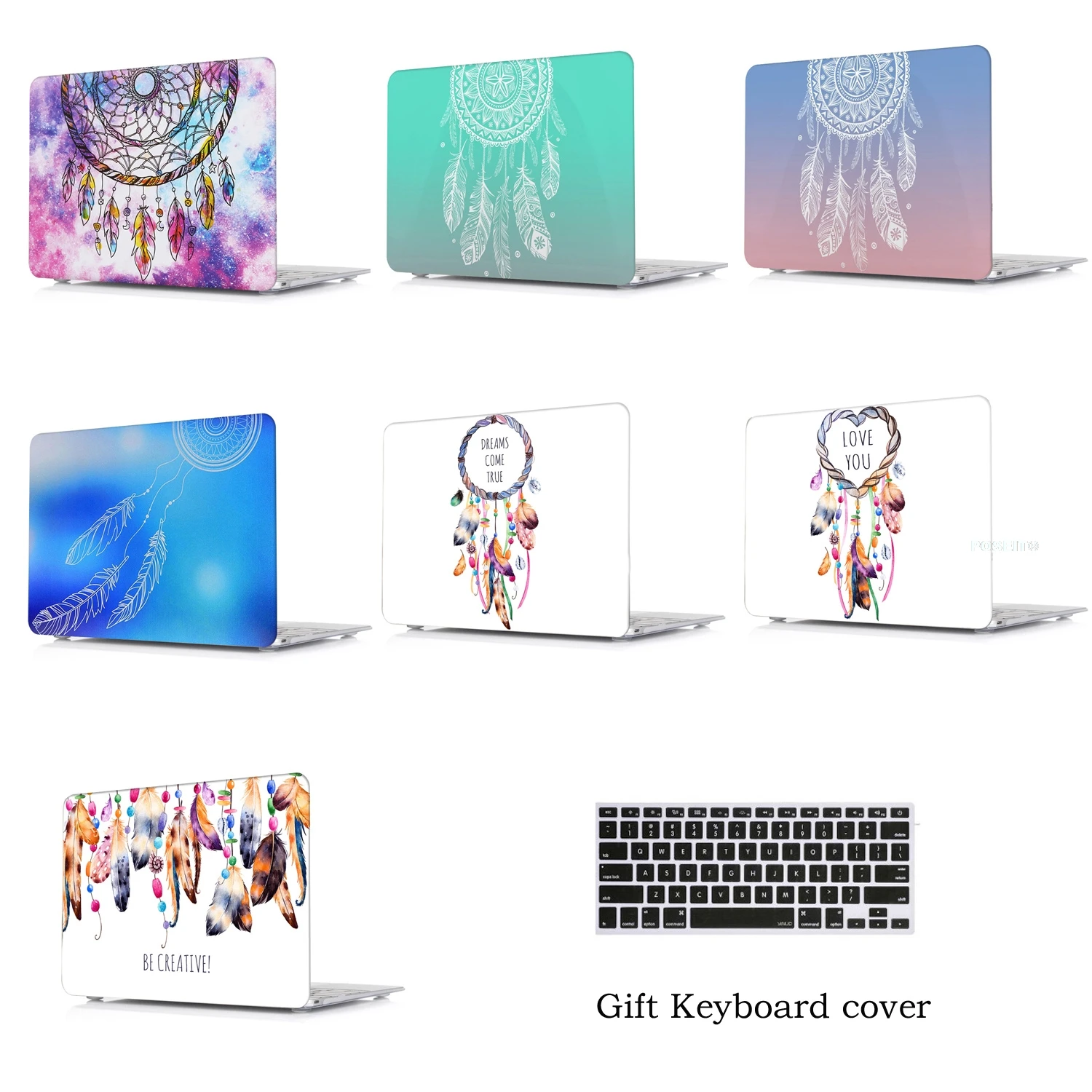 Plastic Hard Case with Keyboard Cover for MacBook Air 13 11 Pro 13 15 Retina Display & Touch Bar New 12 Inch Dream Catcher
Plastic Hard Case with Keyboard Cover for MacBook Air 13 11 Pro 13 15 Retina Display & Touch Bar New 12 Inch Dream Catcher