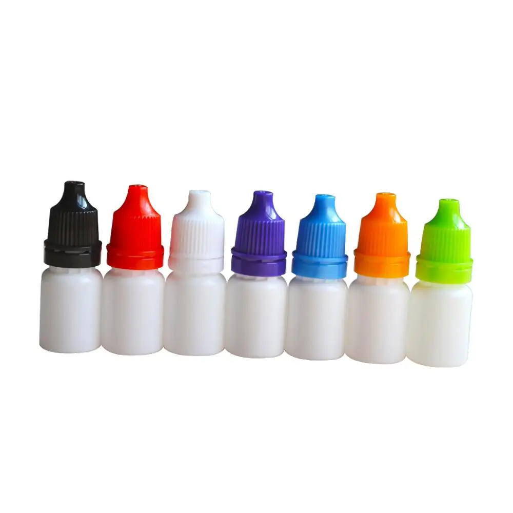 100Pcs/Lot 5ml Empty Plastic Squeezable Dropper Bottles Eye Liquid Dropper With Childproof Cap Thin Needle Tip Bottlle Colorful
100Pcs/Lot 5ml Empty Plastic Squeezable Dropper Bottles Eye Liquid Dropper With Childproof Cap Thin Needle Tip Bottlle Colorful