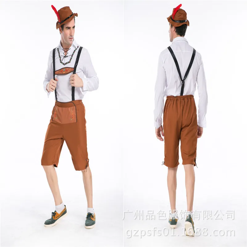 Men Oktoberfes Costumes Men Beer Festival Suit Beer Men Halloween Cosplay Costumes Top Pant Hat 3 PCS Set Waiter Cos Rompers
Men Oktoberfes Costumes Men Beer Festival Suit Beer Men Halloween Cosplay Costumes Top Pant Hat 3 PCS Set Waiter Cos Rompers