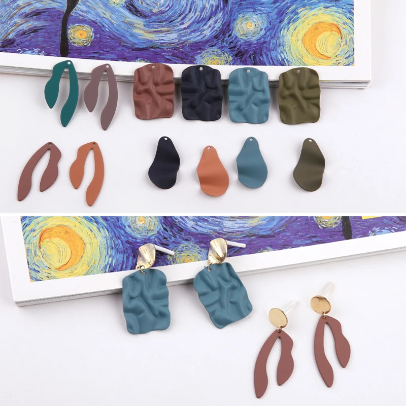 40pcs/lot color alloy Spray paint geometry shape handmade charms diy jewelry earring/bracelet/necklace pendants accessory
40pcs/lot color alloy Spray paint geometry shape handmade charms diy jewelry earring/bracelet/necklace pendants accessory