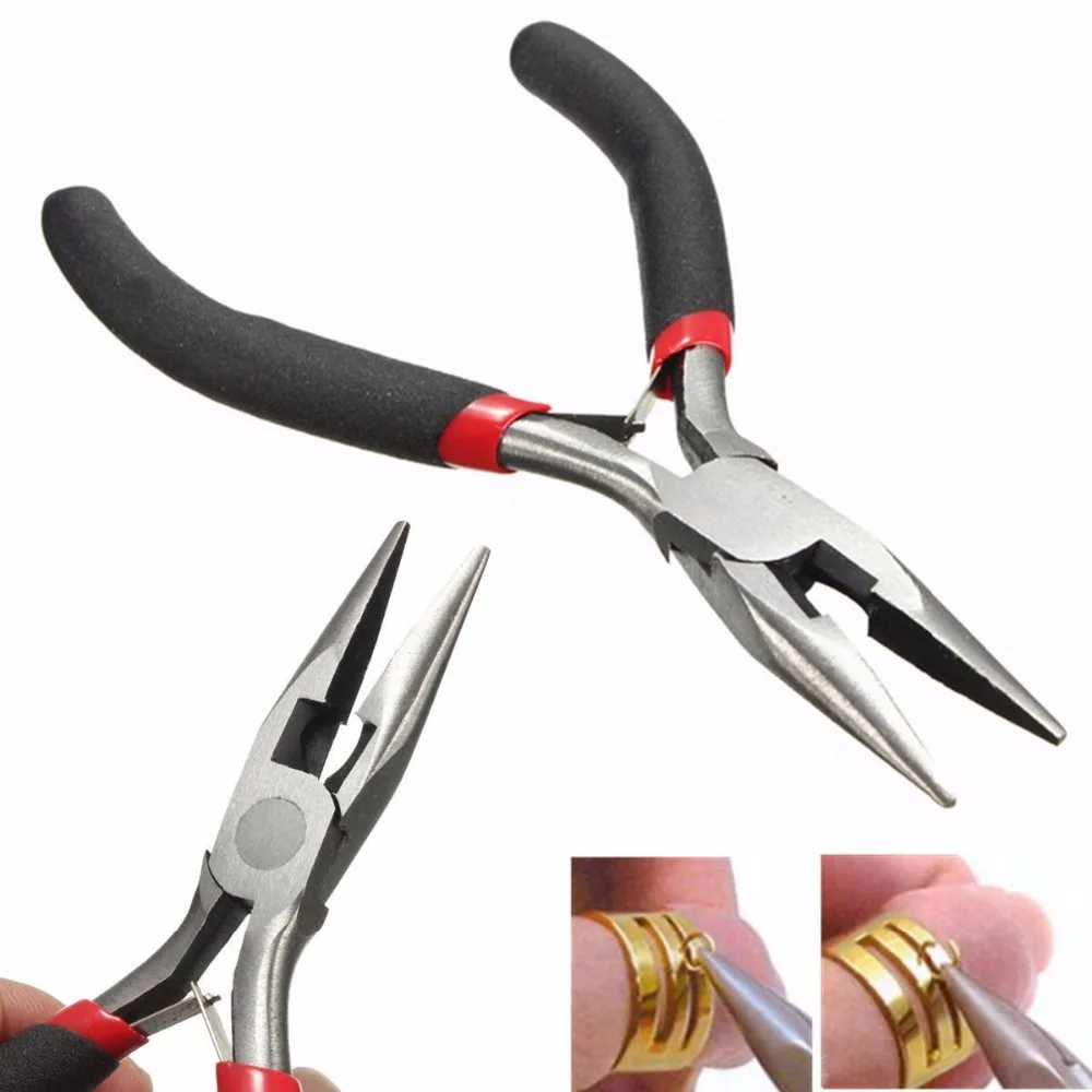 Jewelry Beading Pliers Mini Long Needle Nose Precision Jewelery Wire Work Pliers Tool
Jewelry Beading Pliers Mini Long Needle Nose Precision Jewelery Wire Work Pliers Tool