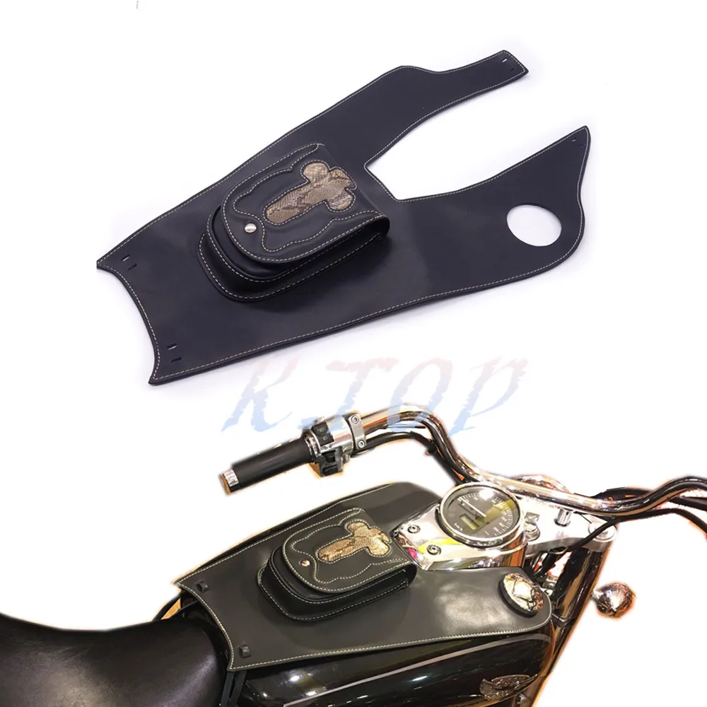 Кожаный чехол для мотоцикла Honda Shadow VT750 C2 C4 RC50 2004 2011|leather tank bag|tank bagtank bags for motorcycles |