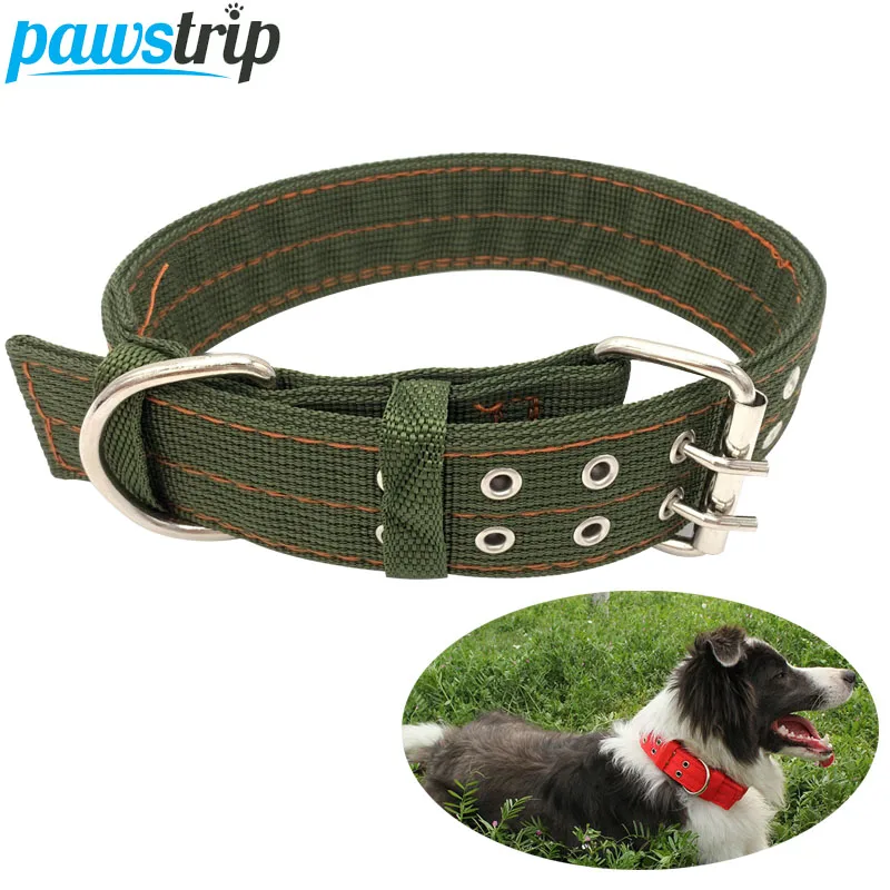1.2-2inch Width Thickening Large Dog Collar Nylon Puppy Collar Husky Pitbull Pet Collar For Medium/Big Dogs Petshop collar perro
1.2-2inch Width Thickening Large Dog Collar Nylon Puppy Collar Husky Pitbull Pet Collar For Medium/Big Dogs Petshop collar perro