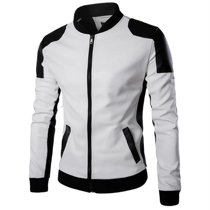 Men Leather Jackets Male White Casual Coats Brand Plus Size 5XL Motorcycle Leather Jackets Men Autumn Winter Leather Clothing
Men Leather Jackets Male White Casual Coats Brand Plus Size 5XL Motorcycle Leather Jackets Men Autumn Winter Leather Clothing
