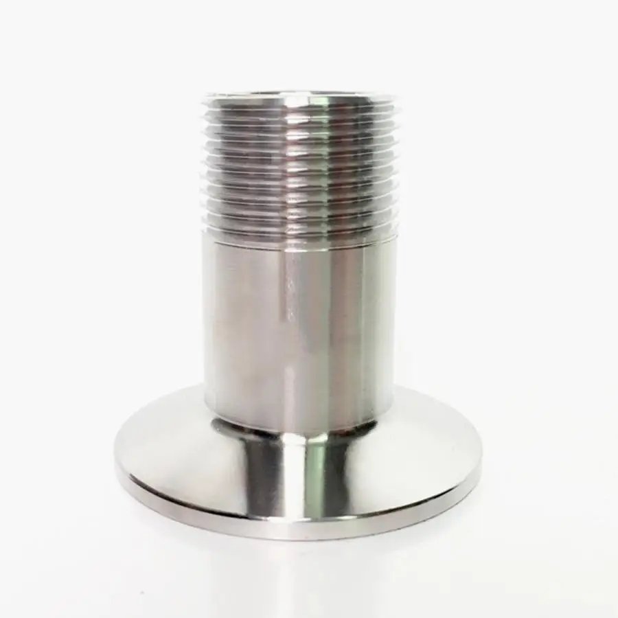 1-1/4" BSPT Male x 2" Tri Clamp SUS 304 Stainless Steel Sanitary Coupler Fitting Homebrew Beer
1-1/4" BSPT Male x 2" Tri Clamp SUS 304 Stainless Steel Sanitary Coupler Fitting Homebrew Beer