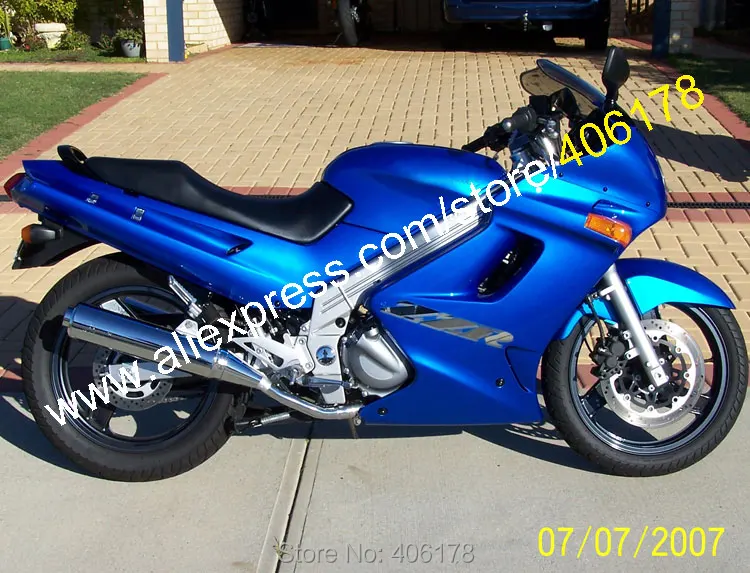 Racing Motorcycle Fairing For Kawasaki ZZR250 90-07 1990-2007 ZZR 250 All Blue ABS Plastic Bodywork Fairing Set
Racing Motorcycle Fairing For Kawasaki ZZR250 90-07 1990-2007 ZZR 250 All Blue ABS Plastic Bodywork Fairing Set