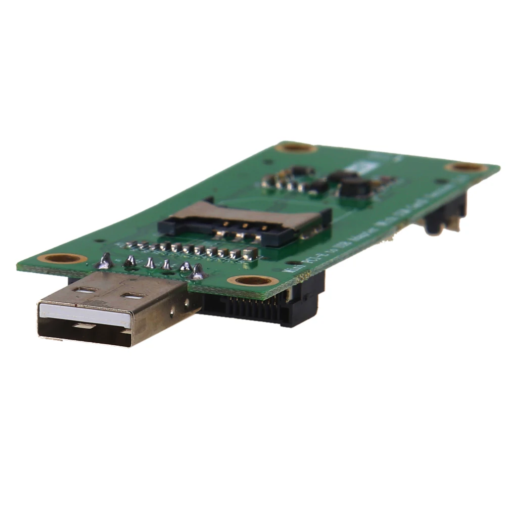 Mini PCI-E to USB Port 52PIN with SIM Slot for Wireless Module Network Card for 3G module flash test for Huawei/ZTE/AIRCARD
Mini PCI-E to USB Port 52PIN with SIM Slot for Wireless Module Network Card for 3G module flash test for Huawei/ZTE/AIRCARD