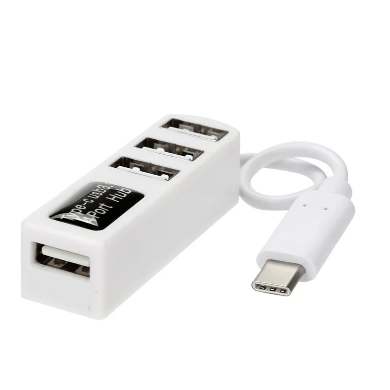 D3 высококачественный USB-концентратор с Type-C на 4 порта USB 3 0 1 адаптер для ПК Apple Macbook