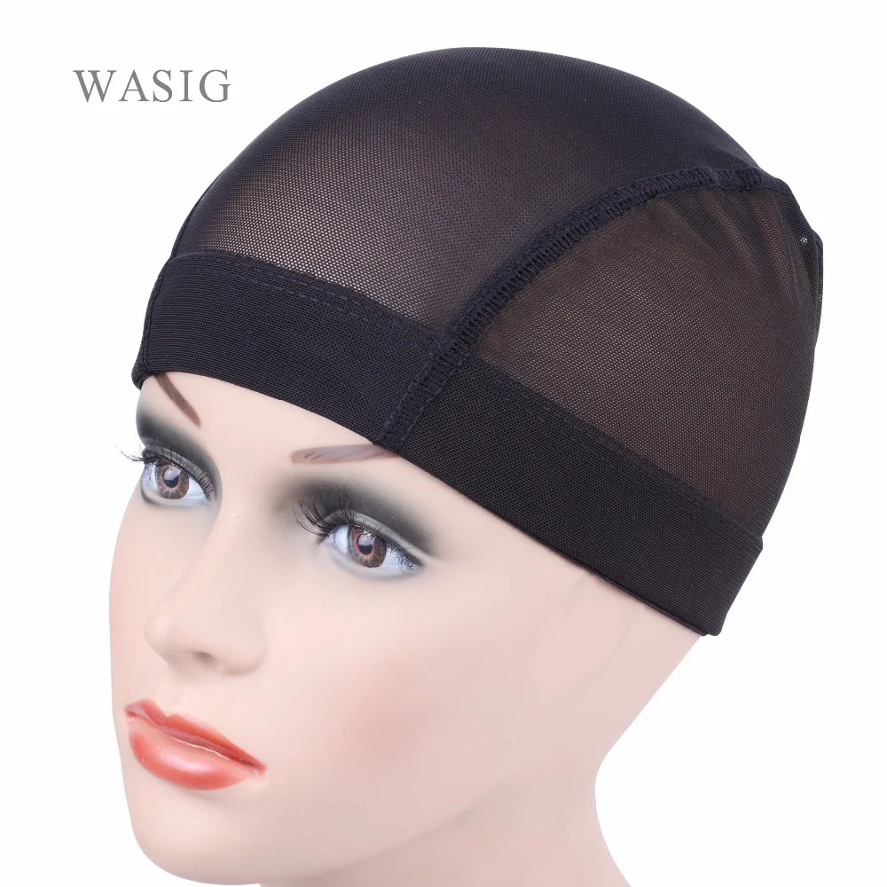 

6 Pcs/lot black,beige Mesh Cornrow Wig Caps Easier Sew In Hair Stretchable Weaving Cap Elastic Nylon Breathable Mesh Net hairnet