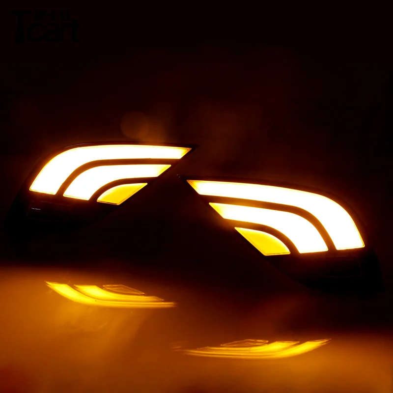 Tcart White and Yellow LED Daytime Running Light Turn Signal Lamp streamer Fit for Toyota Camry SE/XSE 2018
Tcart White and Yellow LED Daytime Running Light Turn Signal Lamp streamer Fit for Toyota Camry SE/XSE 2018