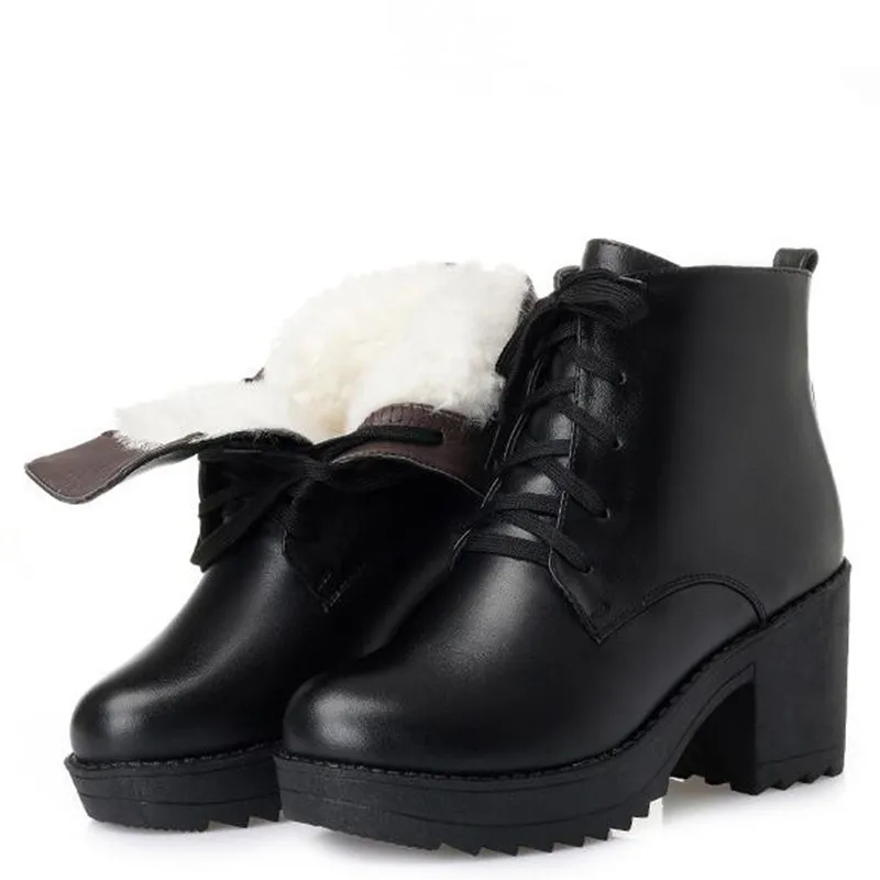 2021 New Fashion Warm Winter Shoes Plush / Wool Cowhide Leather Boots Snow Boots Thick Bottom High Heels Plus Size Women Boots
2021 New Fashion Warm Winter Shoes Plush / Wool Cowhide Leather Boots Snow Boots Thick Bottom High Heels Plus Size Women Boots